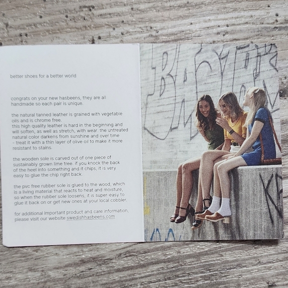 Swedish Hasbeens Pink Suede Wood Clogs Women's Size 6 EU 36 - Picture 11 of 11